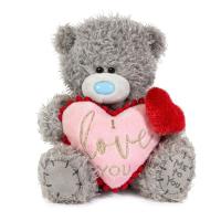 7" I Love You Padded Heart Me to You Bear Extra Image 2 Preview